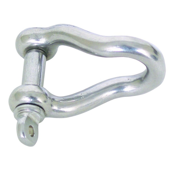 CONNECTOR-TWIST CLEVIS-SCREW-STAINLESS 2.4" x2.85" x2.55"